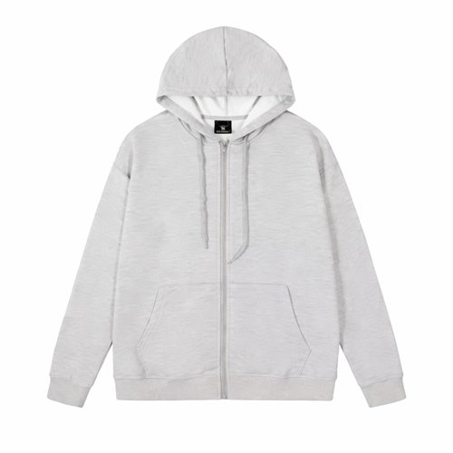 Alternative view of Hoodie with Zipper (Lightweight) [SKU: GU8-HD-002]
