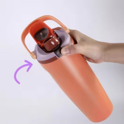 Alternative view of Tumbler with Handle SKU: GU8-SSTUM-001