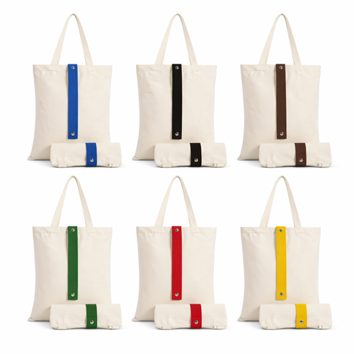 Alternative view of Foldable Canvas Tote Bag [SKU: GU8-TB-002]