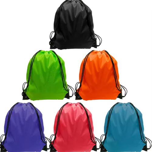 Draw String Backpack Bag Nylon Polyester [SKU: GU8-DSV-001]