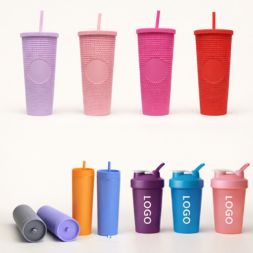 Plastic Bottles and Drinking Cup