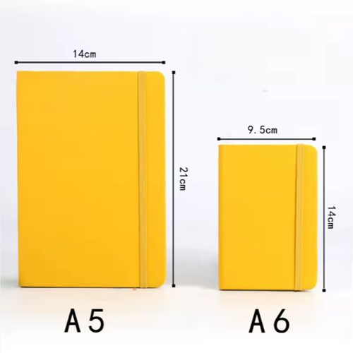 Alternative view of PU Hardcover Cover A5 Notebook Customizable Logo [GU8-NOT-002]