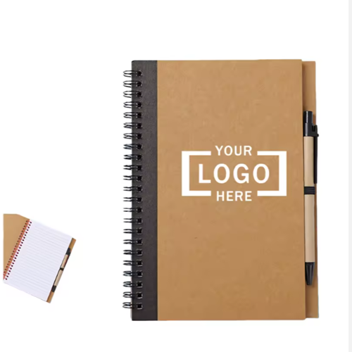 B6/A5 Personalized Spiral Notebook with Pen [GU8-NOT-001]