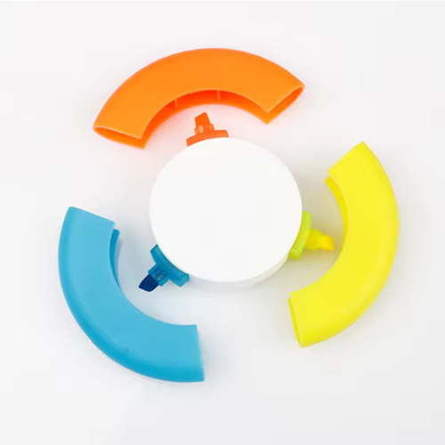 Alternative view of Promotional Mini Flat Highlighter Triangular [GU8-PEN-008]